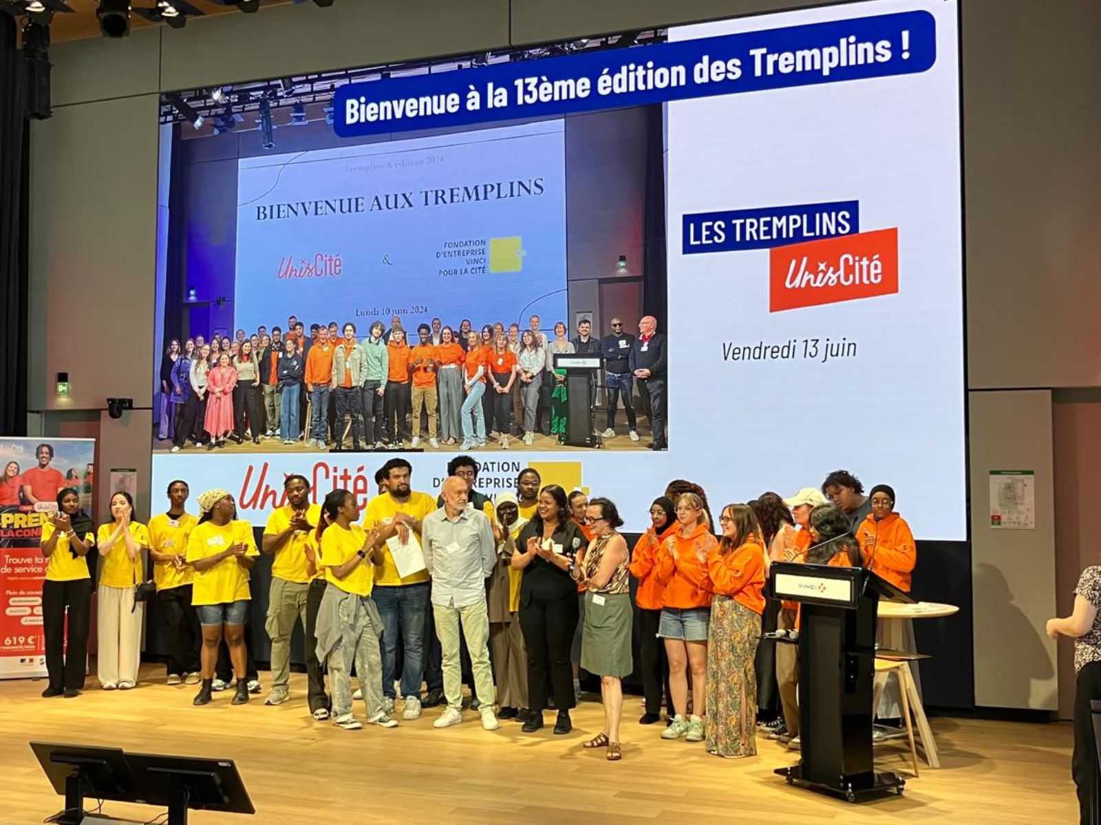 Tremplins Unis-Cité à l'archipel en 2025